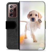 Samsung Galaxy Note20 Ultra Premium Portemonnee Hoesje - Hond