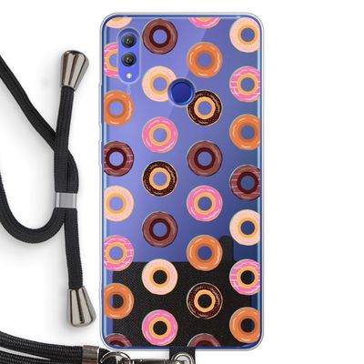 Donuts: Honor Note 10 Transparant Hoesje met koord