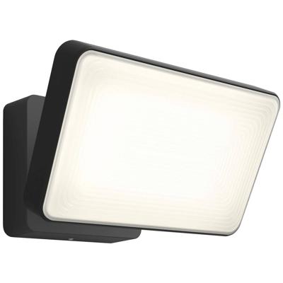 Hue LED-schijnwerper voor buiten 871951438276300 Hue White Welcome Flutlicht schwarz 2300lm LED vast ingebouwd 20.5 W Warmwit