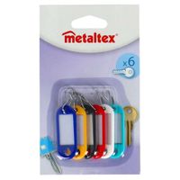 Metaltex Sleutelkaartjes 6 Stuks Metaltex Sleutelkaartjes 6 Stuks