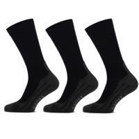 Basset Wandelsokken Merinowol 3-pack Zwart-43/46
