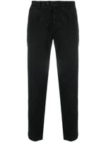 Briglia 1949 mid-rise slim-cut trousers - Noir