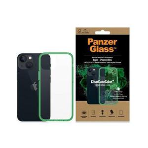 iPhone 13 Mini PanzerGlass ClearCase Antibacterieel Hoesje - Groen / Doorzichtig