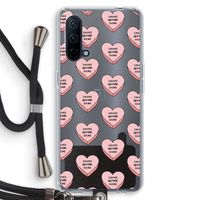 Chicks before dicks: OnePlus Nord CE 5G Transparant Hoesje met koord