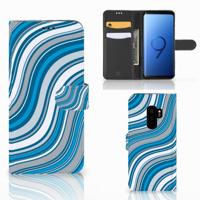 Samsung Galaxy S9 Plus | Telefoon Hoesje | Waves Blue