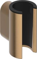 Hansgrohe Porter Fine Handdouchehouder Geborsteld Brons Hansgrohe Porter Fine Handdouchehouder Geborsteld Brons