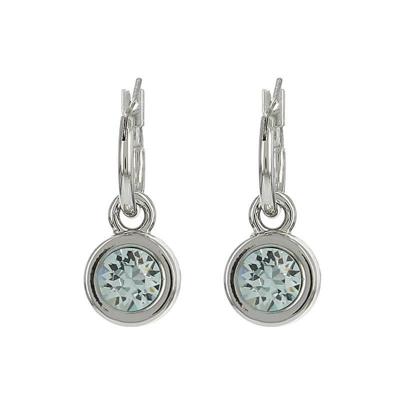Biba Hang Oorbellen met Swarovski Steentje Lt. Azore