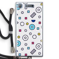 8-bit N°9: Sony Xperia XZ1 Transparant Hoesje met koord
