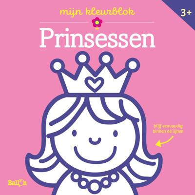 Mijn kleurblok Prinsessen (Paperback)