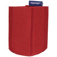 Magnetoplan magnetoTray SMALL 1227606 Penhouder magnetisch (b x h x d) 60 x 100 x 60 mm Rood