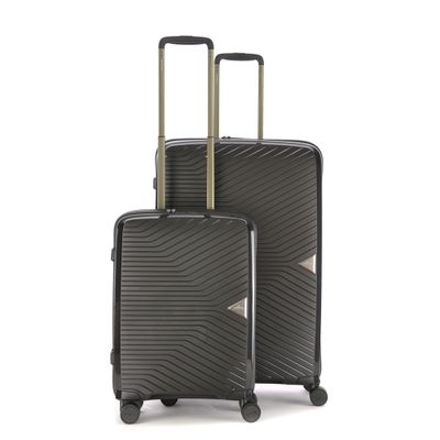 March Gotthard Kofferset 2-delig S+L Black March Gotthard Kofferset 2-delig S+L Black