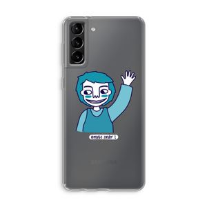 Zwaai: Samsung Galaxy S21 Plus Transparant Hoesje