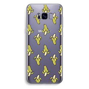 Bananas: Samsung Galaxy S8 Plus Transparant Hoesje
