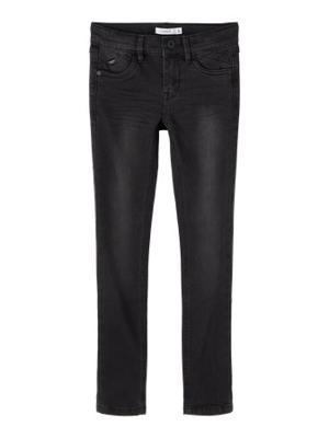 Name it winter jeansbroek jongens - zwart - skinny fit - NkmPete