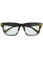 Dita Eyewear lunettes de soleil Thavos à monture rectangulaire - Vert Dita Eyewear lunettes de soleil Thavos à monture rectangulaire - Vert