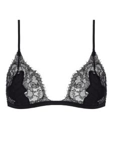 Kiki de Montparnasse soutien-gorge Giselle en soie - Noir