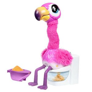 Little Live Pets GottaGo flamingo interactieve knuffel