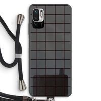 Rooster: Xiaomi Redmi Note 10 5G Transparant Hoesje met koord