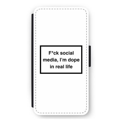 I'm dope: iPhone 11 Flip Hoesje