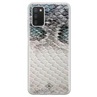 Samsung Galaxy A03s siliconen hoesje - Oh my snake