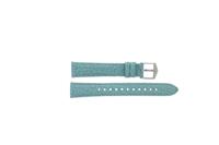 Horlogeband Fossil ES5094 Leder Blauw 16mm