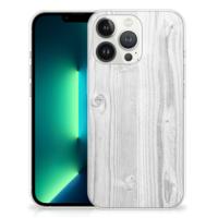 iPhone 13 Pro Max | Bumper Hoesje | White Wood