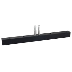 Wentex Pipe and drape T-Bar 60cm zwart