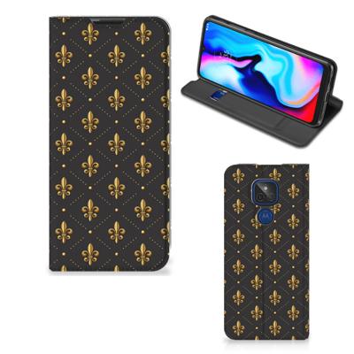 Motorola Moto G9 Play | Hoesje met Magneet | Franse Lelie