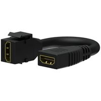 Procab VCK450/B Keystone HDMI connector zwart - thumbnail