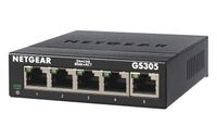 Netgear GS305-300PES netwerk-switch Unmanaged L2 Gigabit Ethernet Zwart - thumbnail