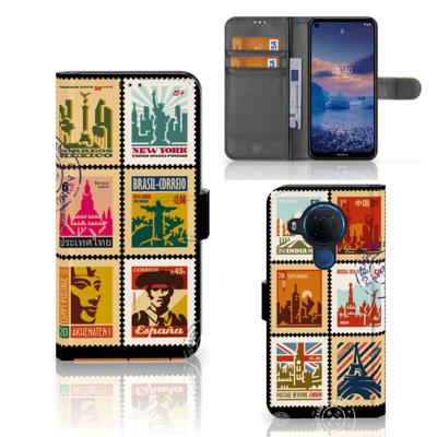 Nokia 5.4 | Flip Cover | Postzegels