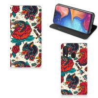 Stand Case voor Samsung Galaxy A20e Old Skool
