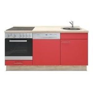 Keukenblok Rood 180cm RAI-1099