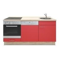 Keukenblok Rood 180cm RAI-1099 - thumbnail