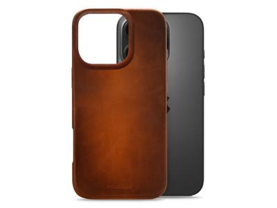 Mobilize Mobilize Magsafe Compatible Premium Leather Case Apple iPhone 16 Pro Burned Cognac