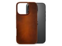Mobilize Mobilize Magsafe Compatible Premium Leather Case Apple iPhone 16 Pro Burned Cognac