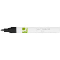 Q-CONNECT paint marker, op oliebasis, ronde punt, zwart