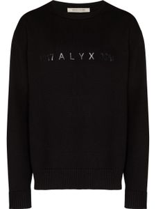 1017 ALYX 9SM sweat à logo imprimé - Noir