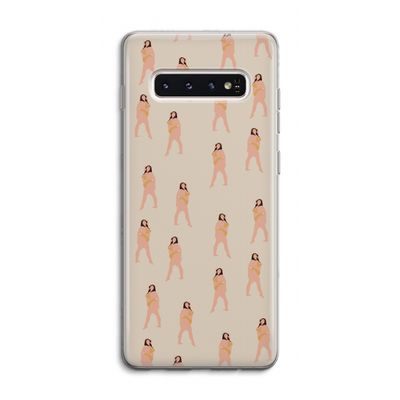 You're so golden: Samsung Galaxy S10 4G Transparant Hoesje