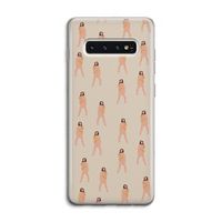 You're so golden: Samsung Galaxy S10 4G Transparant Hoesje