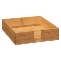 Servethouder Secret de Gourmet Bamboe 20,5 x 20,5 x 5,5 cm Servethouder Secret de Gourmet Bamboe 20,5 x 20,5 x 5,5 cm