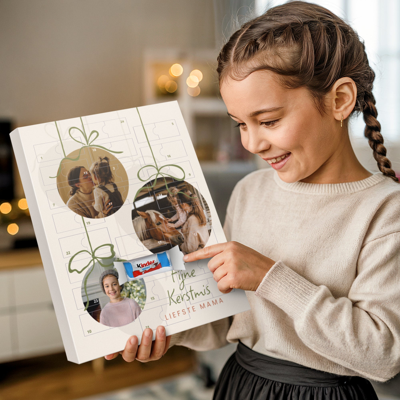 kinder chocolade adventskalender