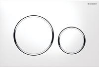 Wiesbaden Geberit Sigma 20 drukplaat wit/glans/wit