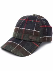 Barbour casquette à motif tartan - Vert