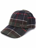 Barbour casquette à motif tartan - Vert - thumbnail