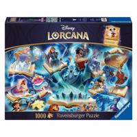 Ravensburger legpuzzel disney lorcana glimmers of the realm: sapphire - 1000st.