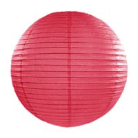 fuchsia kleurige lampion rond 35 cm   -