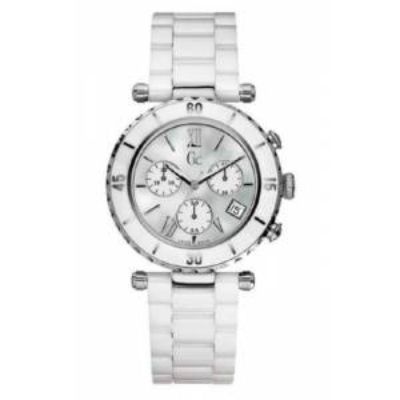 Horlogeband Guess GC4300IM Keramiek Wit 9mm