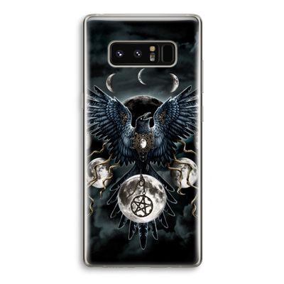 Sinister Wings: Samsung Galaxy Note 8 Transparant Hoesje