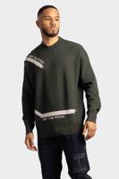 Off The Pitch Direction Jacquard Sweater Heren Groen - Maat XS - Kleur: Groen | Soccerfanshop